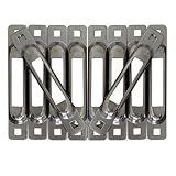 SNAPLOC ZINC 10 Pack E-Track Single Strap Anchors