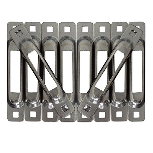 Snaploc Zinc 10 Pack E-Track Single Strap Anchors #TOP6