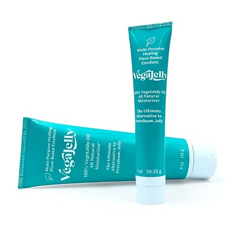 VegaJelly - Tubo de 1 onza | Hidratante 100% natural | La mejor alternativa a la gelatina de petróleo