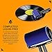 iRoller Screen Cleaner In The Groove Vinyl Roller - Quick Cleaning Vinyl Records or LP Surfaces from Dust - No Need for Spray or Wipes - Liquid Free iPad Screen Cleaner - Washable & Reusable