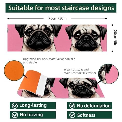 Marches d'escalier réutilisables et antidérapantes carlin - 5