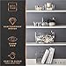 BINO Plastic Storage Basket, Large | Multi-Use Storage Basket | Rectangular Cabinet Organizer | Baskets for Organizing with Handles | Home & Office Organization & Container Storage