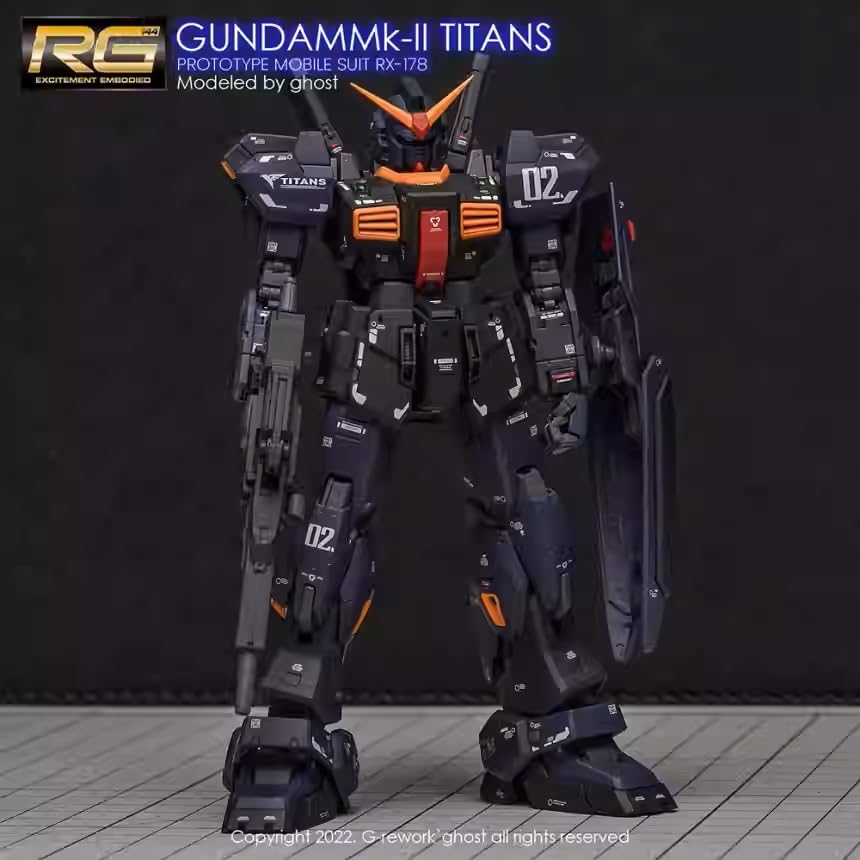 Amazon | ［RG 1：144］RX-178 ガンダムMK-Ⅱ（ティターンズ） 水転写