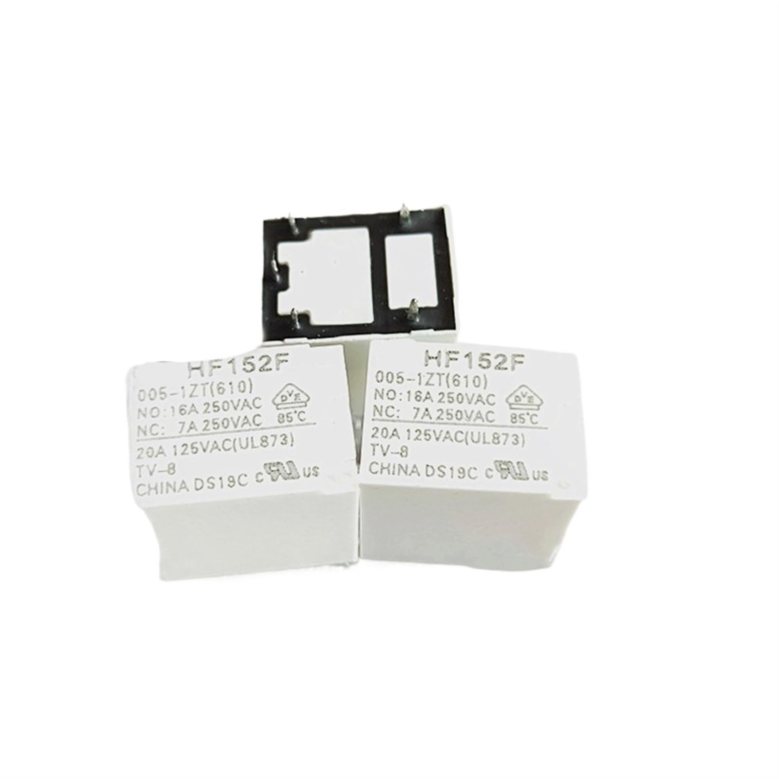 Relais HF152F-012-1ZST 12VDC commutation stable à 5 broches pour circuit imprimé - 2