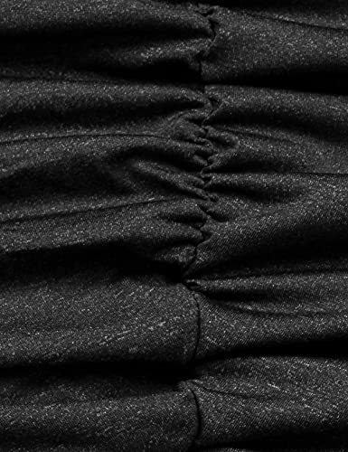 Tunic Dresses For Women Long Sleeve, Juniors Raglan Scoop Neck Cross Irregular Hem Comfort Slim Fit Outdoor Hiking Walking Tennis Golf Shirts Dress Yoga Active Wear Boutique Clothing Black L #TOP4