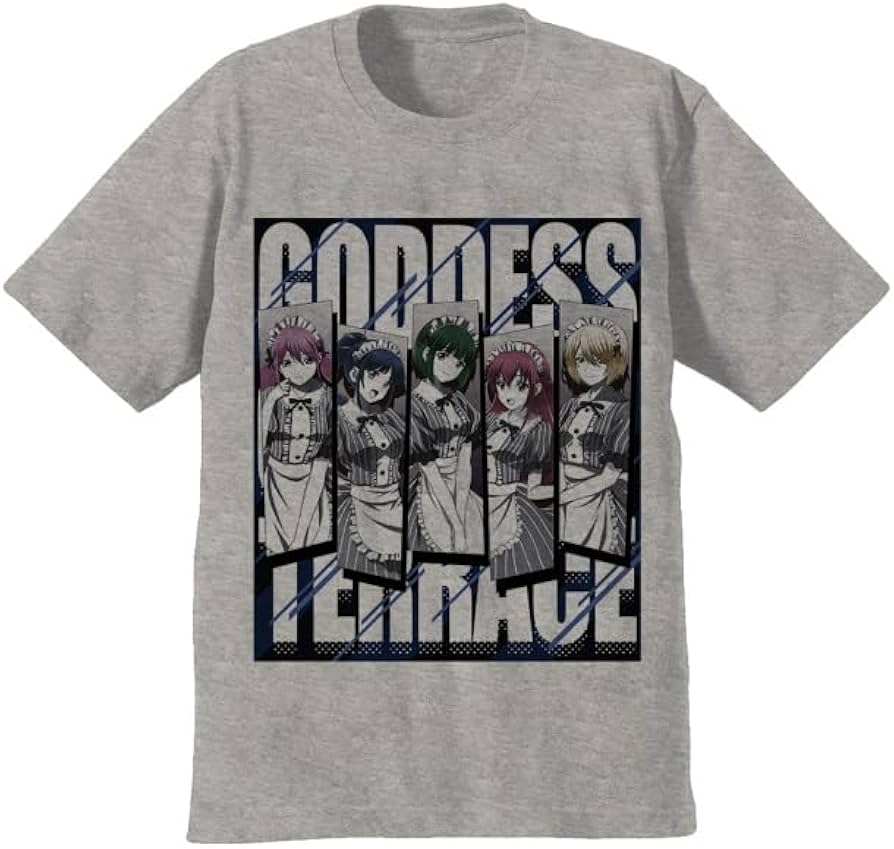 女神のカフェテラス　当選　Tシャツ Amazon.co.jp: TVアニメ「女神のカフェテラス」 Tシャツ XL