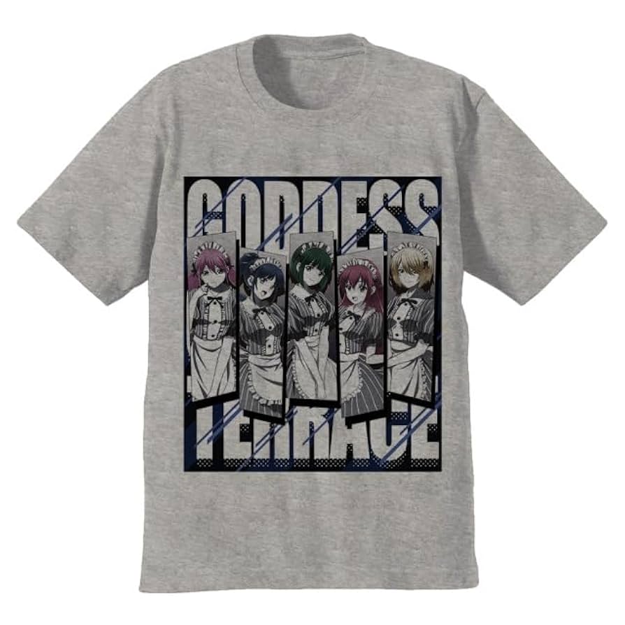 Amazon.co.jp: TVアニメ「女神のカフェテラス」 Tシャツ XL