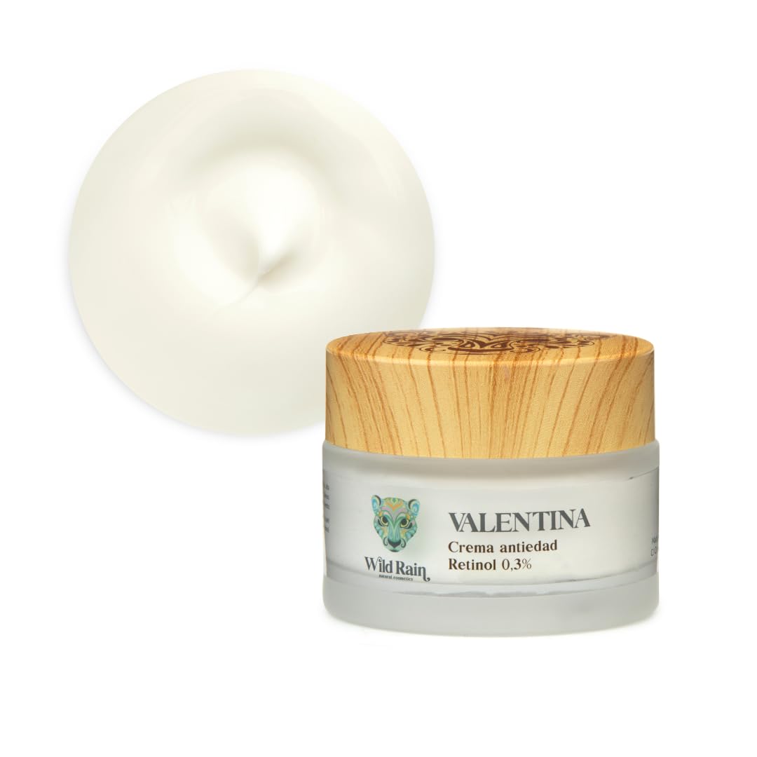 Crema de Noche Antiedad Hidratante Facial con Retinol 0.3% | Renovador Celular + Antiedad | Crema de Noche Antiedad 50 años | Antiarrugas + Luminosidad + Regeneradora + Anti Manchas | 50ml