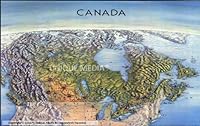 Unique Media Map: Canada With Ottawa/Folded 0921338260 Book Cover