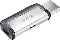 Vista 1 de SanDisk 32GB Ultra Dual Drive USB Type-C - USB-C, USB 3.1 - SDDDC2-032G-G46, Negro, Plata