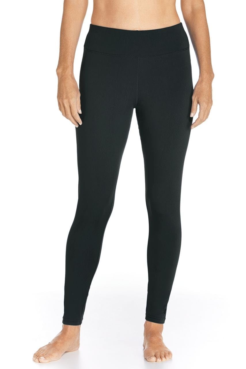 Women's Swim Tights - UPF 50+ Sun Protection - Deep Water