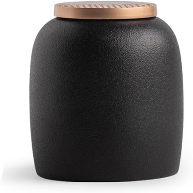 SONGCHAO Sugar Jar Tea Can Ceramic Sealed, Travel Portable Set, Mini Warehouse, Home Storage Tea Canister