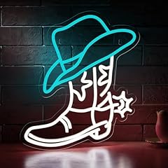 Cowboy Boot And Hat Neon Sign