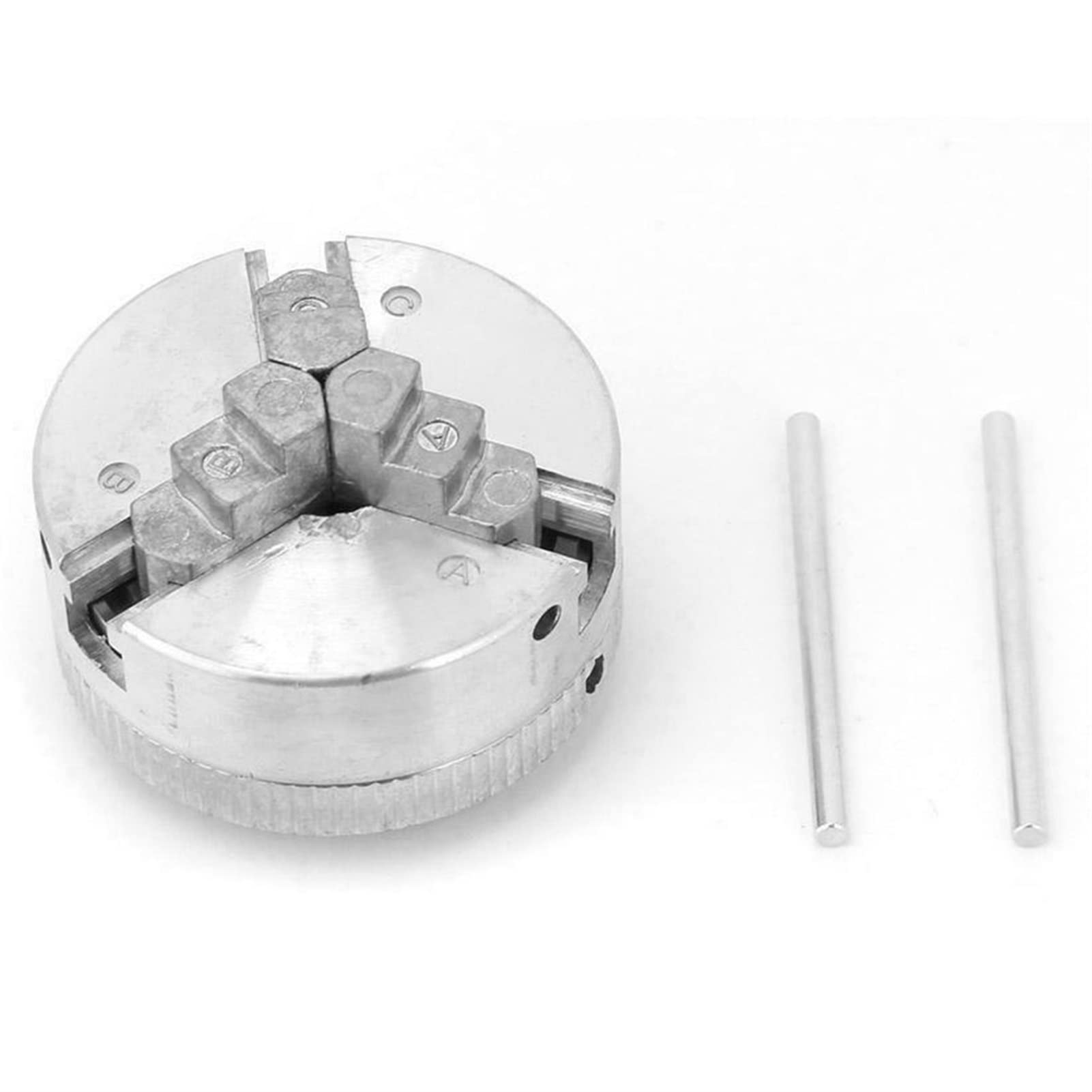 Uchwyt tokarski, Z011 Metal 3 JAWS Ręczne Tokarka Chuck Clamp High Carbon Stal Self-Centring Mini Wiertła uchwyt do tokarki Obrabiarki Akcesoria