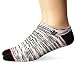 adidas Mens Originals No Show Socks (2 Pack), White/Black/Vivid Red, One Size