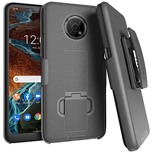 Designed for Nokia G300 Case with Belt Clip Holster