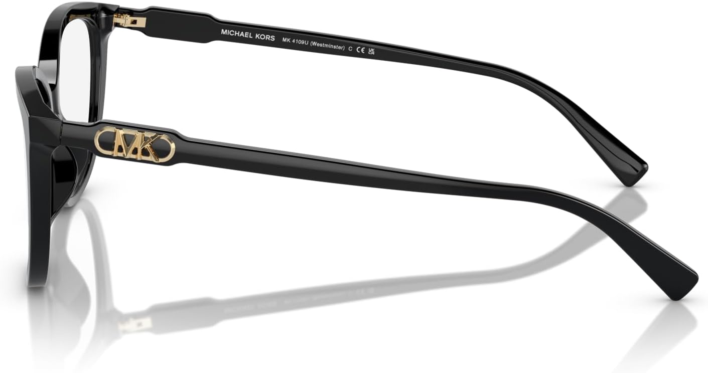 Michael Kors womens Mk4109u Westminster Universal Fit Cat Eye Prescription Eyewear Frames
