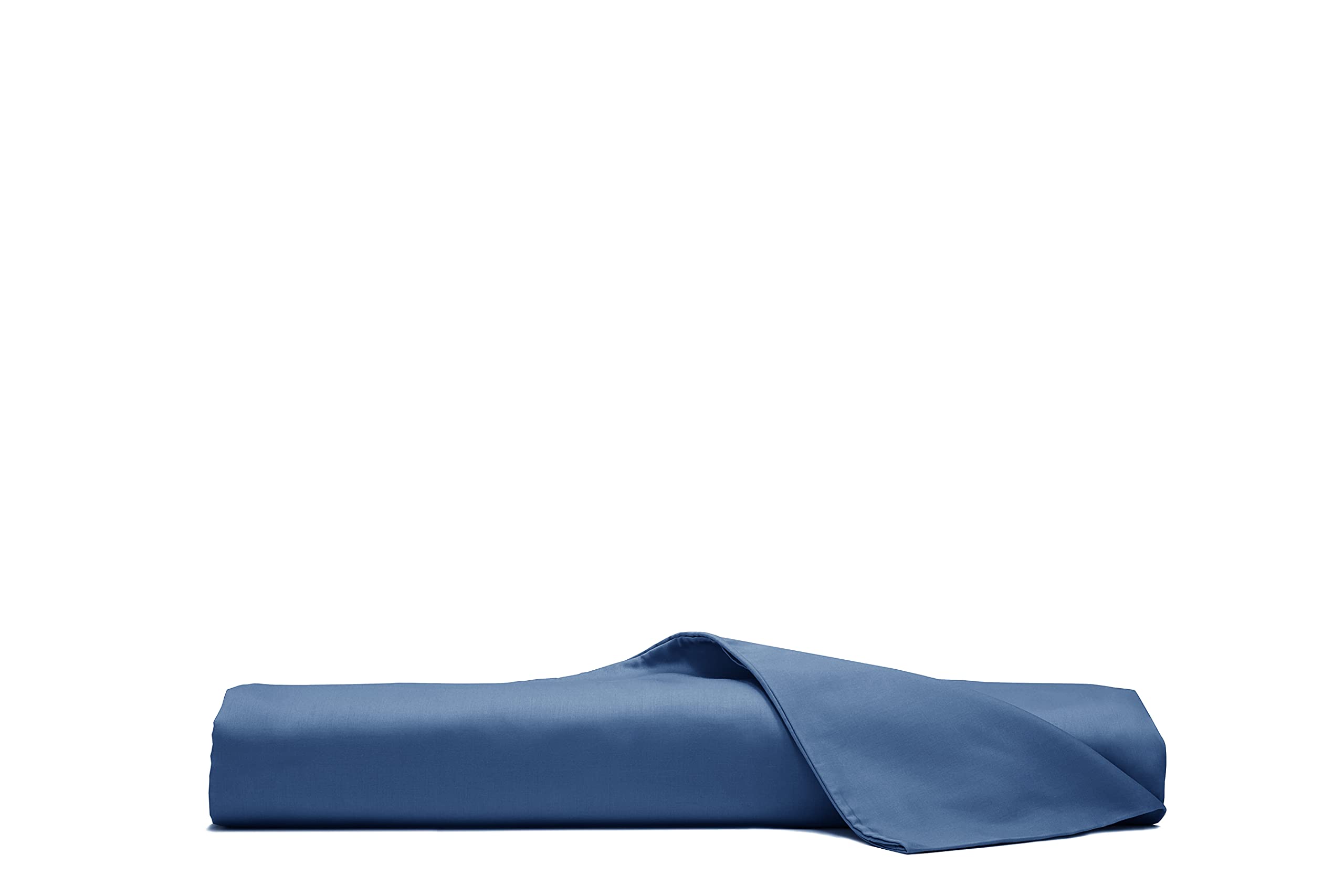 VANITA' DI RASO DEU819786 Premium Duvet Cover 135 x 200 cm Pillowcase 80 x 80 cm 100% Cotton Blue - Image 4