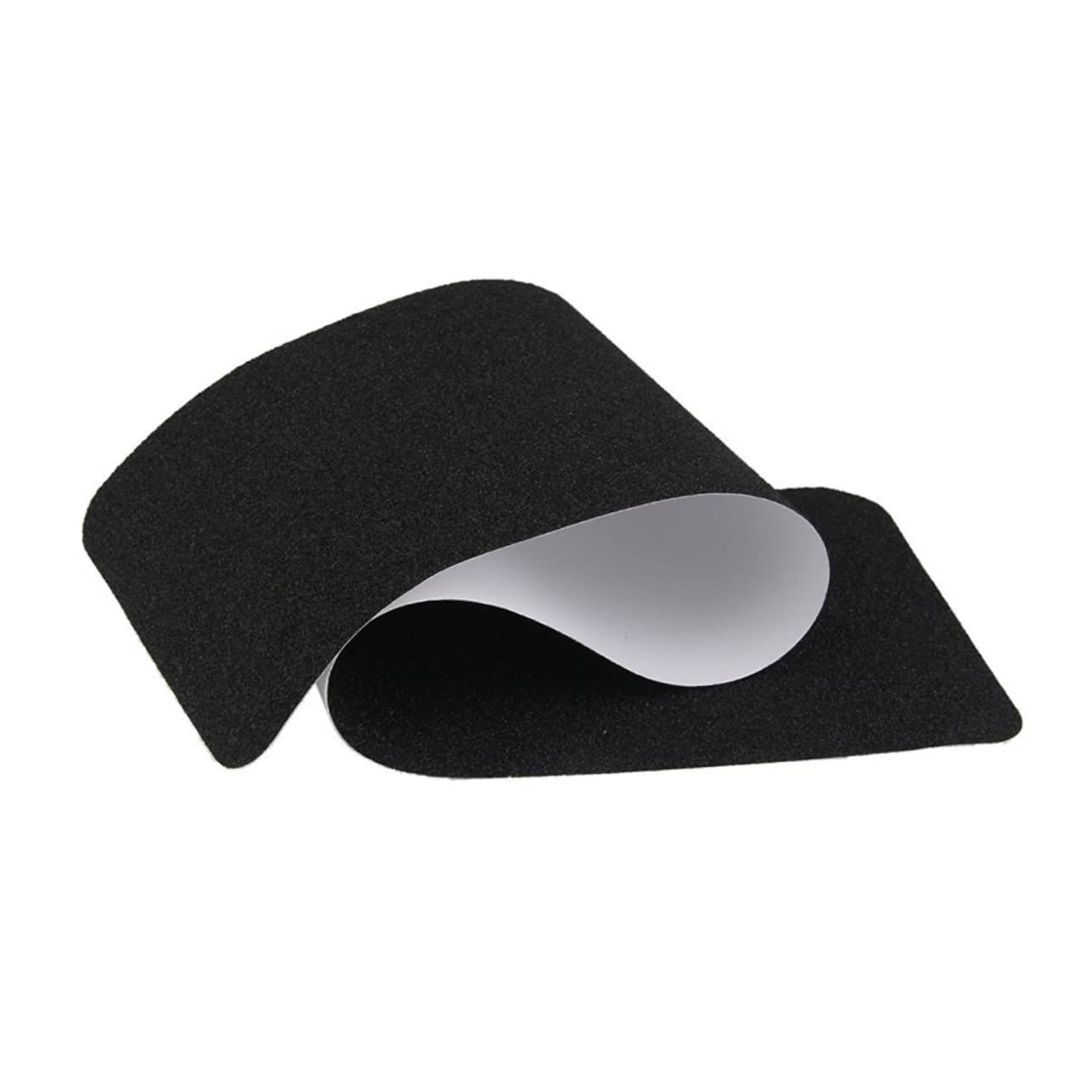 NAMOARLY 5Pcs Slip Grip Strips Black Sand Surface Traction Tape for Stairs Ramps and Ladders for Enhanced Safety and Portability