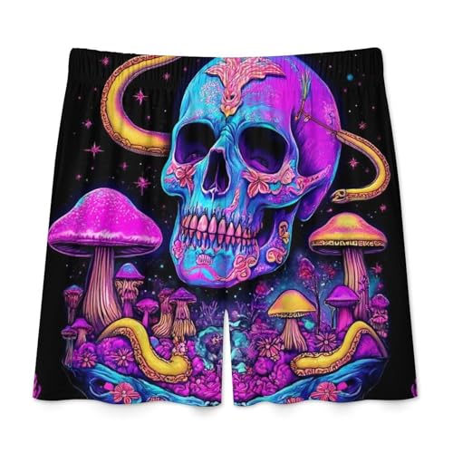 Lounge Pajama Bottoms for Men, Soft Comfy Pajama Short with Elastic Waistband Sleep Pjs Pants4