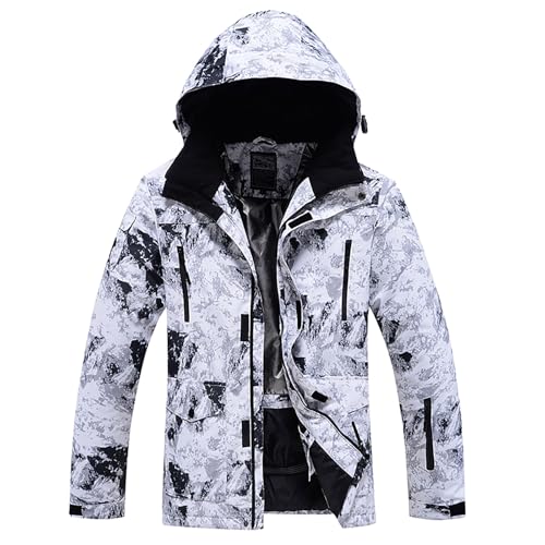 Traje de esquí para hombre transpirable y cálido que bloquea el viento invernal