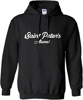 CreateMyTee | Saint Peter's University Alumni Hooded Sweatshirt