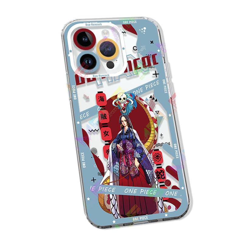 Amazon.co.jp: ワンピース スマホケース iPhone用ケース 女帝 ボア