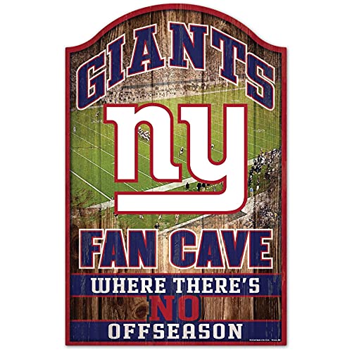 Wincraft NFL New York Giants 05922010 Wood Sign, 11