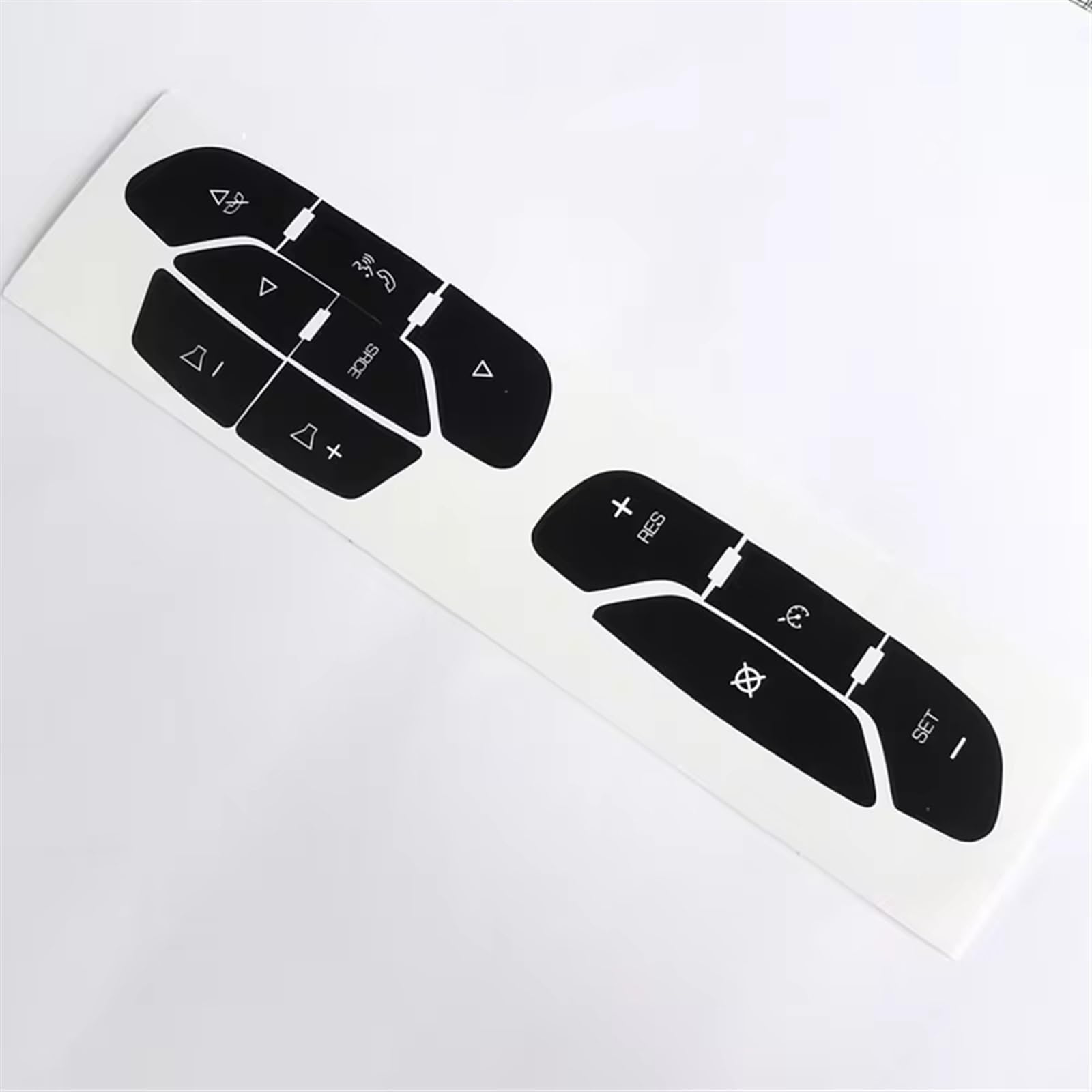 Garniture de bouton de volant Chevrolet Suburban stickers finition précise 2007-2014 - 3