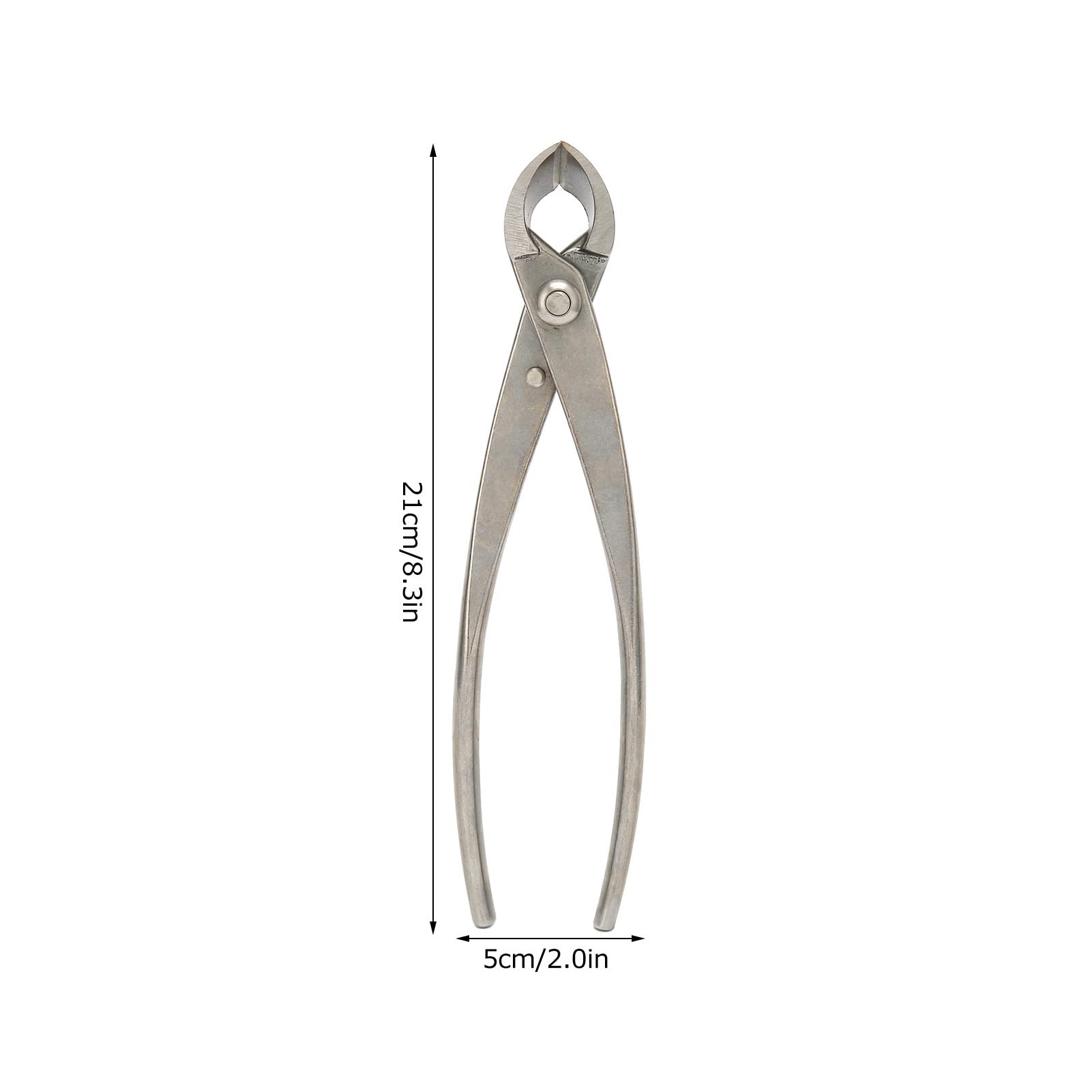 Restokki Bonsai Cutter Stainless Steel Ergonomic Pruning Scissors Gardening Shears for Bonsai Modeling