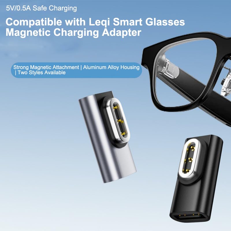 Amazon.co.jp: For Rokid Glasses用マグネット式充電アダプター 5V 0.5