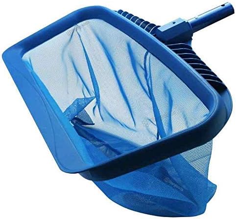 Helix Pool System Swimming Pool Cleaning Deluxe Heavy Duty Deep Leaf Skimmer with Nylon Net