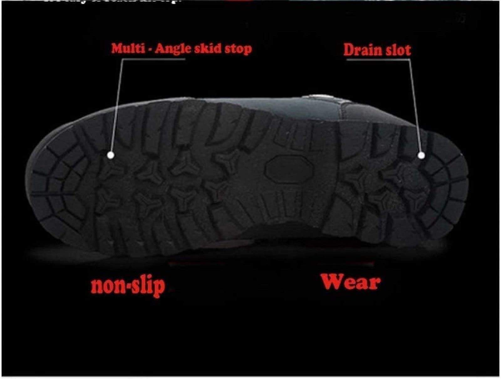 GUOANFG Botas De Montaña De Trekking Transpirables Neakers Zapatos De Senderismo Impermeables para Hombres Zapatillas De Gamuza,B-43 EU