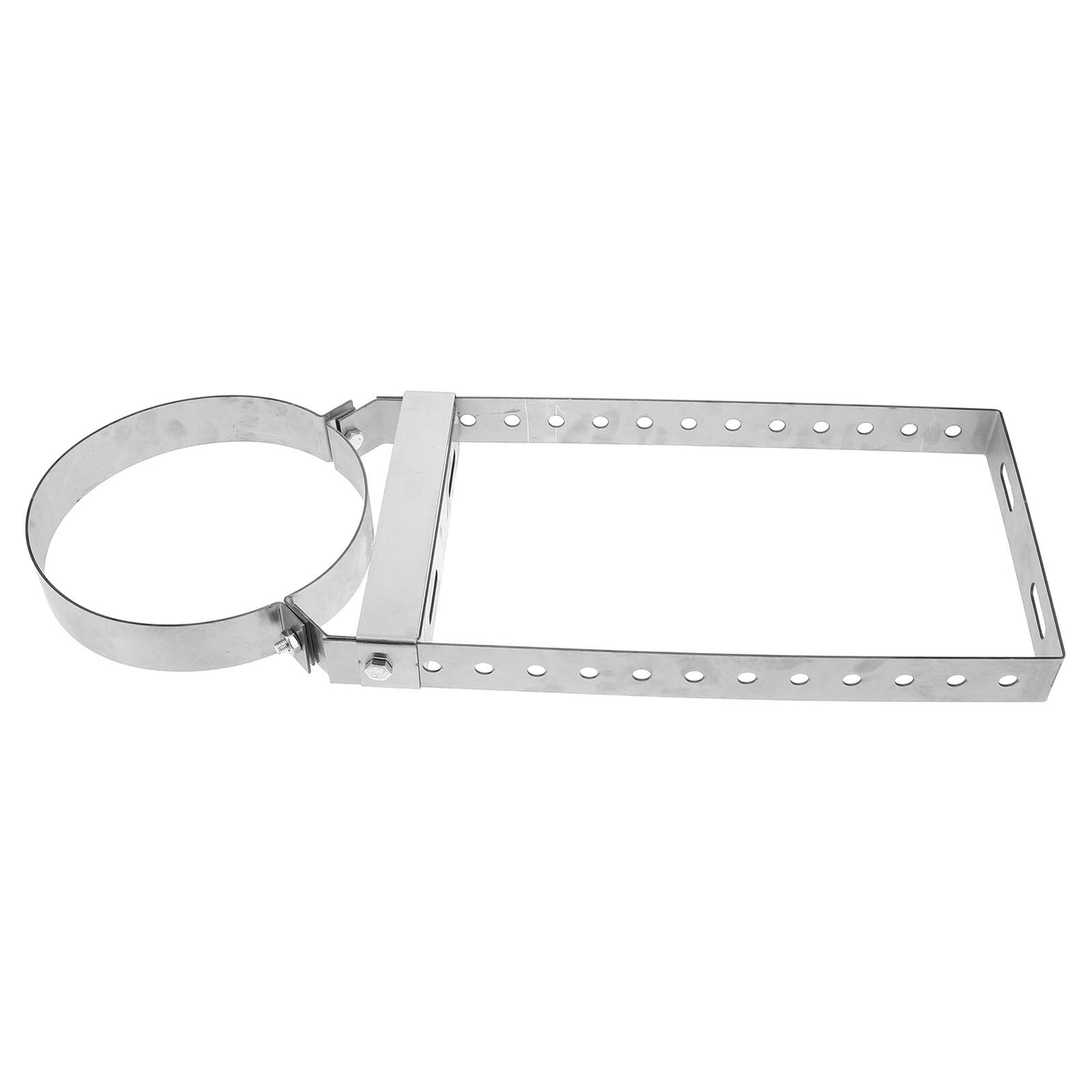 Support de cheminée 200 mm fixe mural Zerodeko pour stabiliser un tuyau de poêle