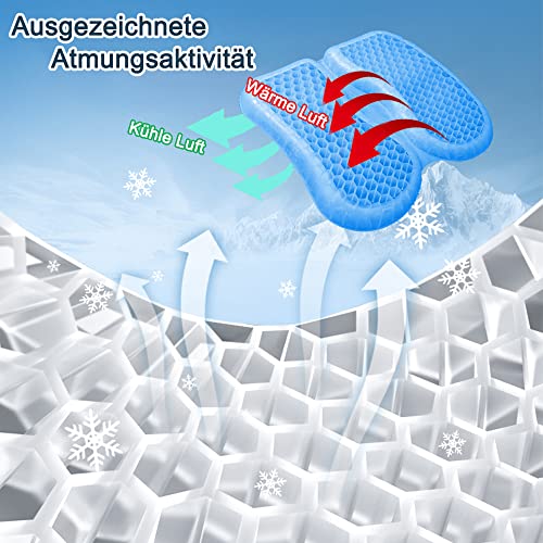 TaiBest Cuscino in gel per seduta lunga, per sedia...