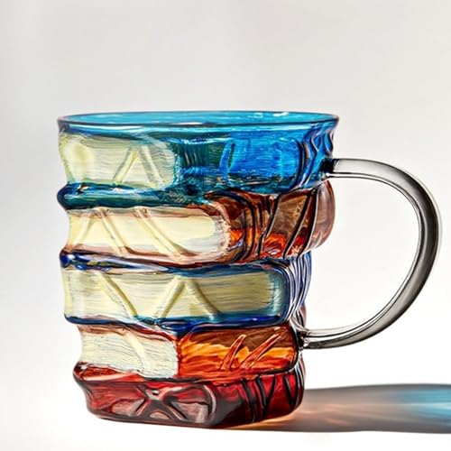 Imagen de Taza Con Forma De Libro Pintado