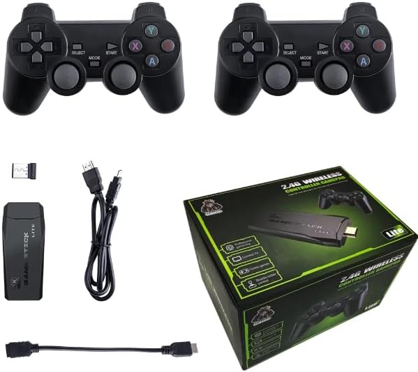 Vídeo Game Retro Stick Lite 2.4g Sem Fio 10 Mil Jogos 4k