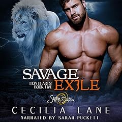 Savage Exile Audiolibro Por Cecilia Lane arte de portada