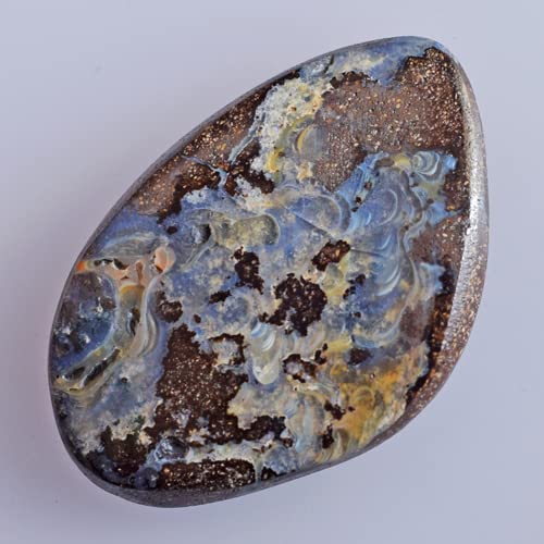 Pierre d'opale australienne Boulder cabochon 39mm pour la fabrication de bijoux artisanaux