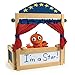 Excellerations Tabletop Dramatic Play Puppet Theater with Dry Erase Panel and Curtains, Pretend Play, Educational Toy, Preschool (Item # TTPT)