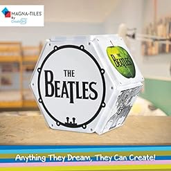 The Beatles Collection Magna-Tiles Kit de construction magnétique original pour les amateurs de musique et les fans de… - Les Beatles, Paul McCartney, John Lennon, RIngo Starr, George Harrison The Beatles Collection Magna-Tiles Kit de construction magnétique original pour les amateurs de musique et les fans de… – Image 4