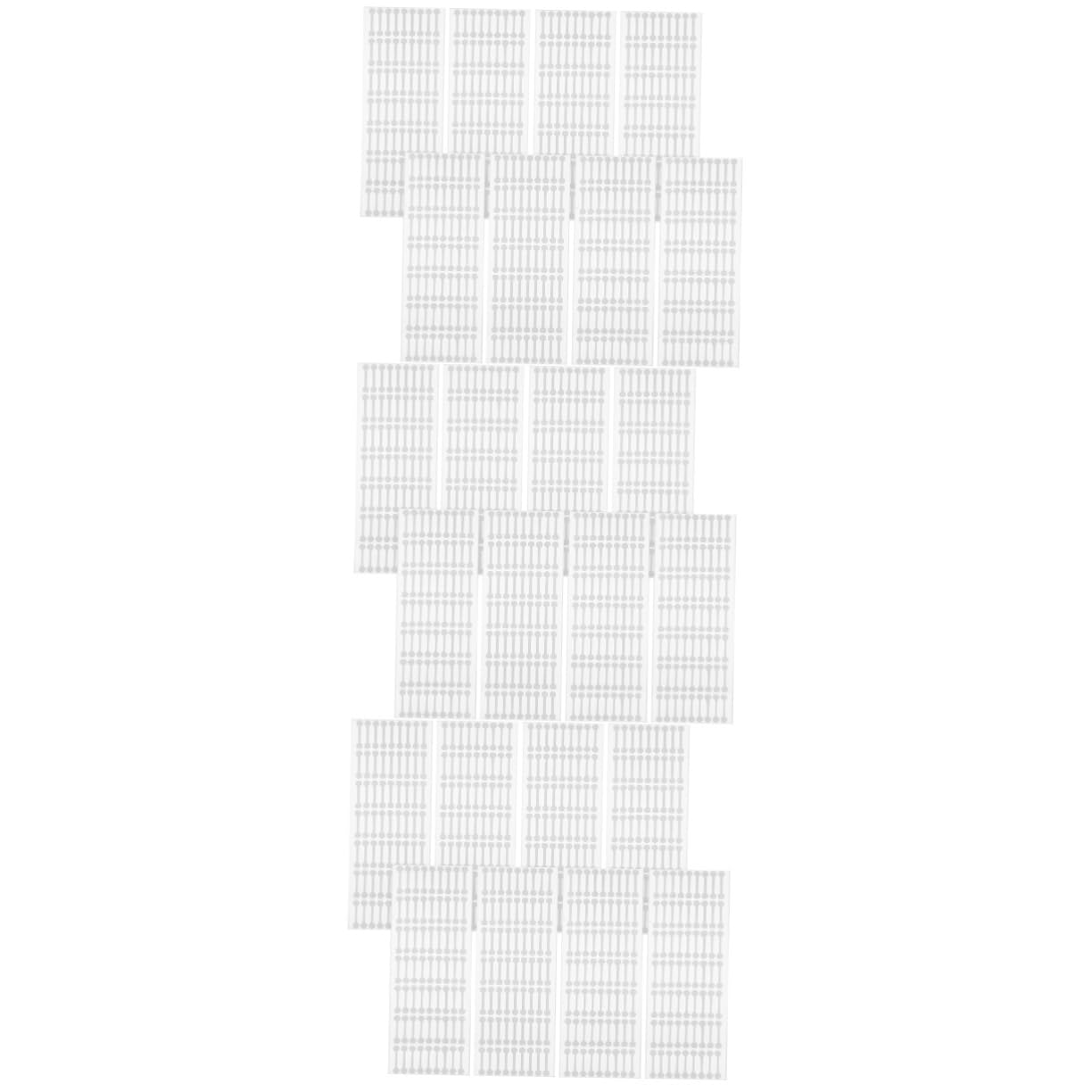 1500pezzi Etichette Sealing Strips Privacy Per Bottiglie Cosmetiche Stickers Antifrode Non Adesivo Design Confezione