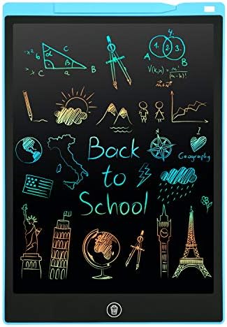 PINKCAT LCD Writing Tablet, 8.5 Inch Kids Writing Pads Drawing Board Doodle Scribble Notepad Erasable Drawing Memo Christmas Birthday Gift Educational Toys for Boys Girls Toddler (8.5inch-Black)