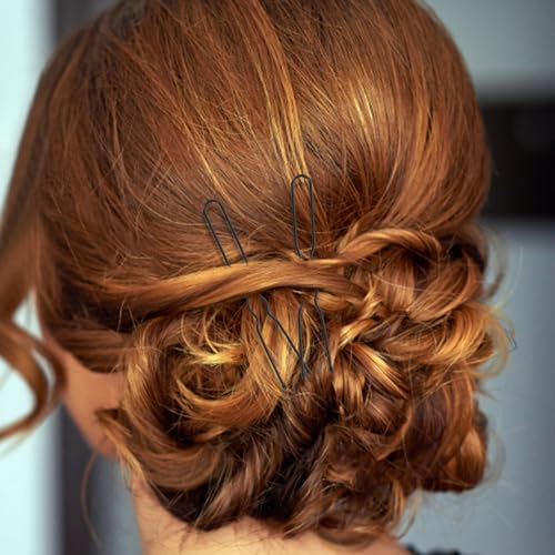 50 peças de grampos de cabelo em forma de U para pentear grampos de cabelo para pães femininos gramp
