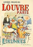 PostersAndCo ™ MAGASINS du LOUVRE 1902 Rssd Poster/Reproduction HQ 40x60cm d'une Affiche Vintage/Ancienne