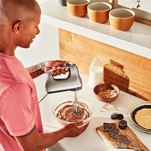 KitchenAid 6 Speed Hand Mixer with Flex Edge Beaters - KHM6118 KitchenAid 6 Speed Hand Mixer with Flex Edge Beaters KHM6118