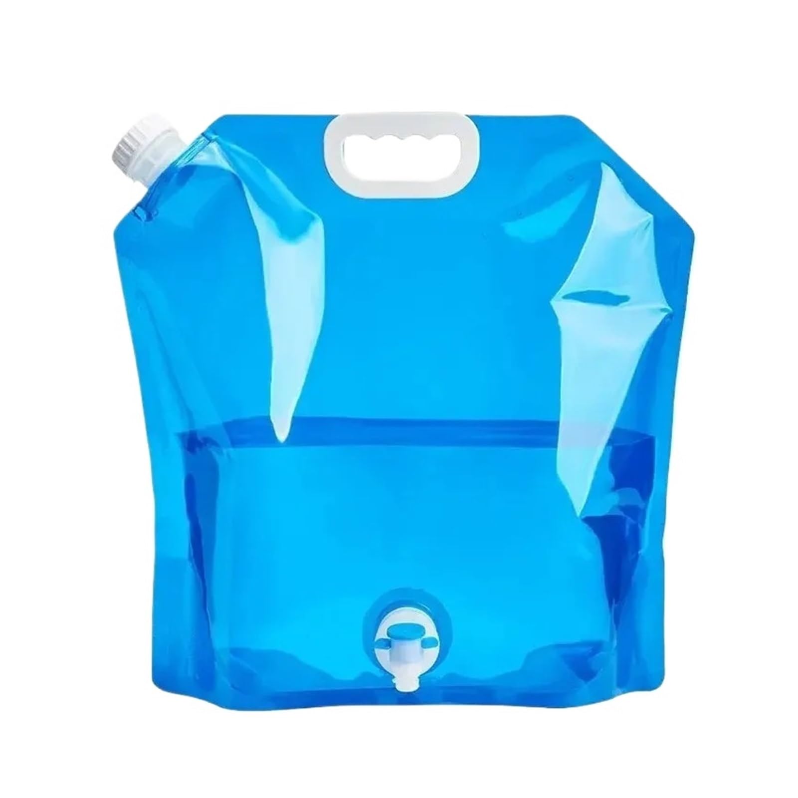 SBTRKT 5/10L Camping Wasser Tasche Tragbare Falten Wasser Eimer Große Wasser Behälter Im Freien Reise Zusammenklappbare Tasche Kann Camping Supplie (Color : 10L Blue)