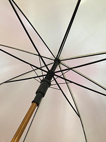 Parapluie de mariage blanc windproof Impliva automatique grand format