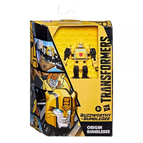 Hasbro Transformers Buzzworthy Bumblebee War for Cybertron Deluxe Origin Bumblebee (F1623), Multi_color, 4.5-Inch - Image 4