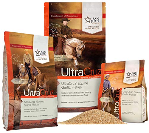 UltraCruz Equine Garlic Flakes Supplement for Horses, 2 lb - Image 4